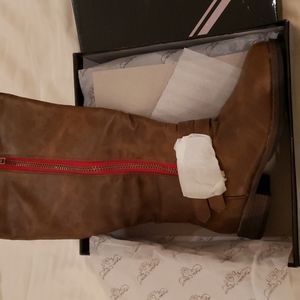 Journee wide calf tall boots size 7